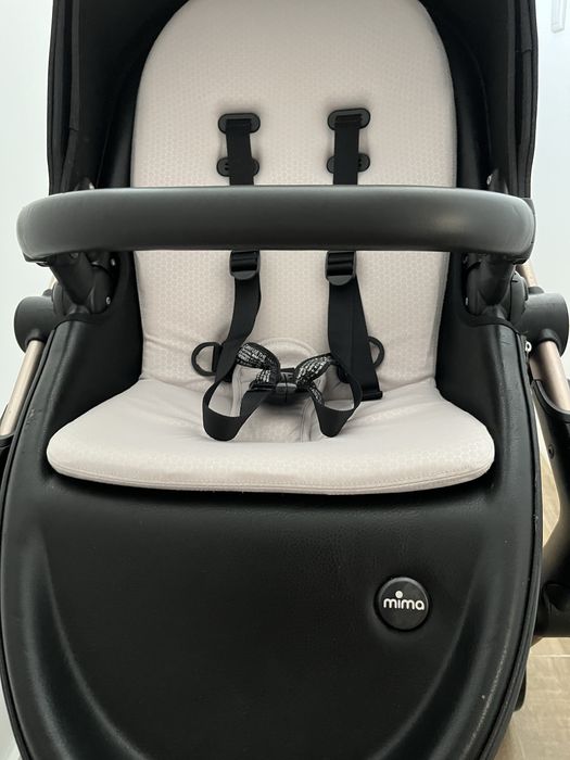 Carrinho de bebé Mima Xari Rose Gold/Preto