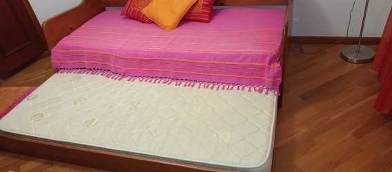 Cama Dupla com colchão