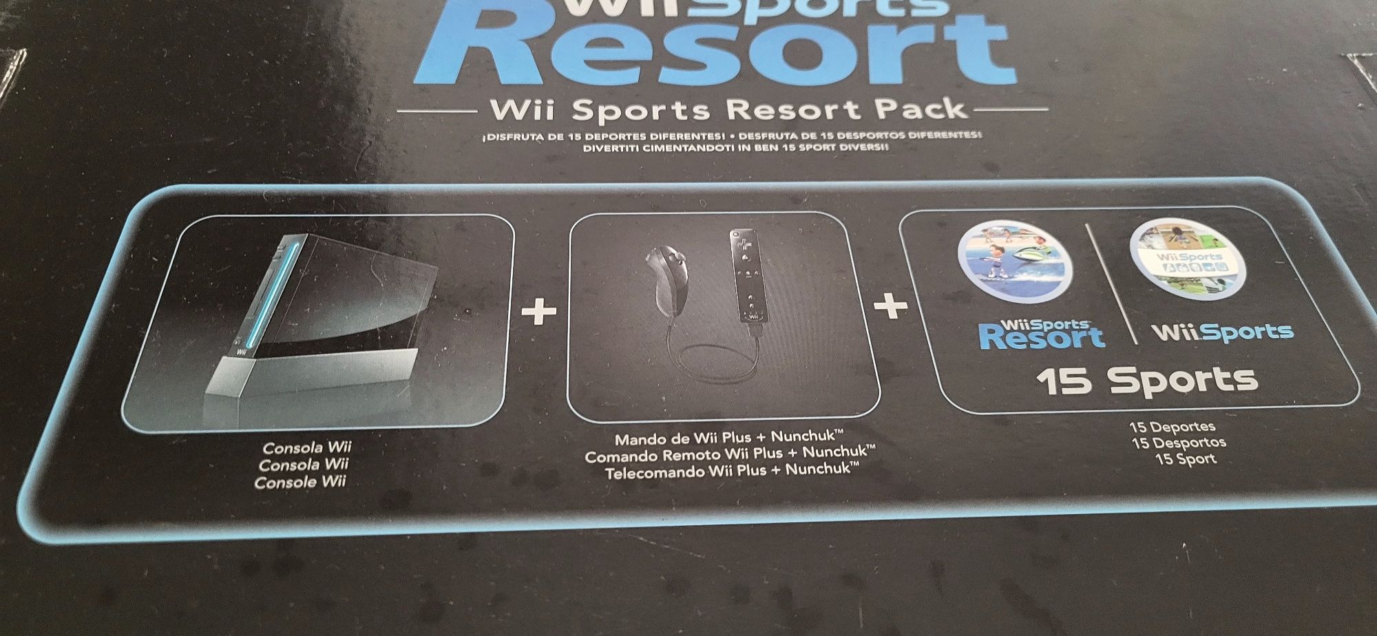 Nintendo wii sports + balance + jogos