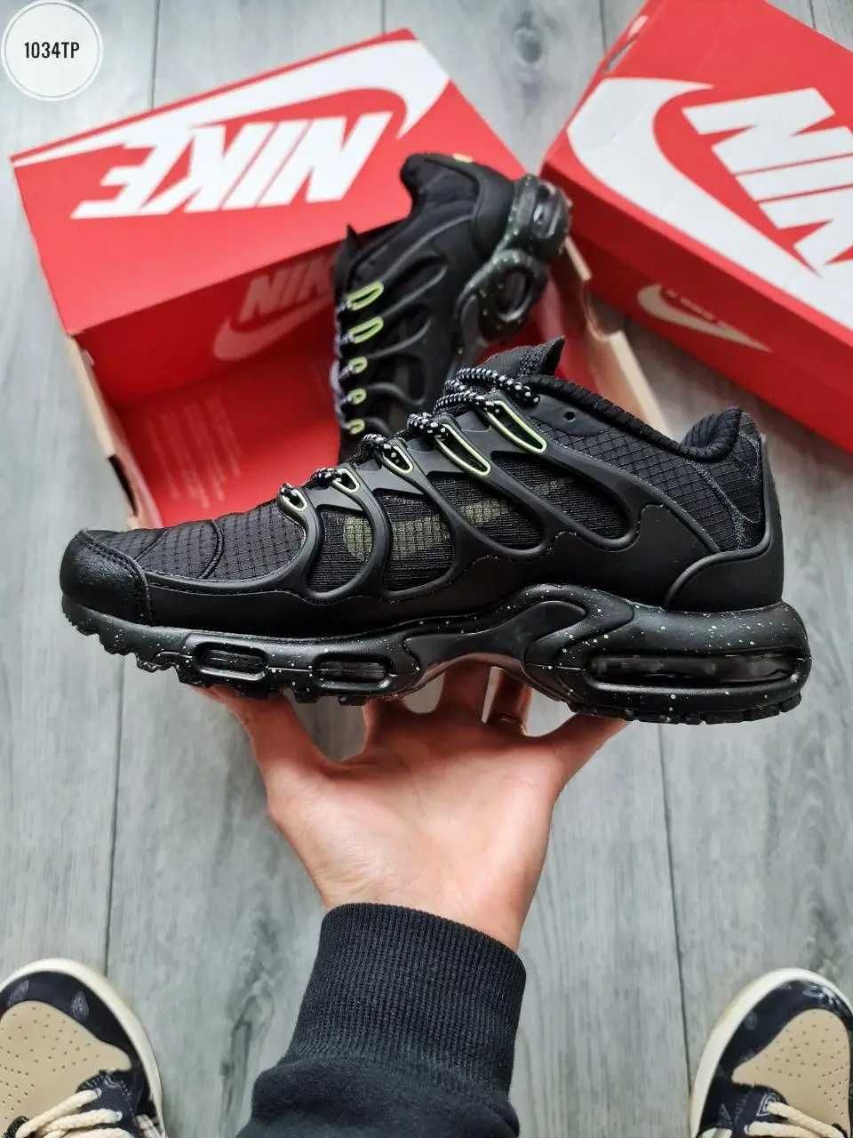 Весняно-літні чоловічі кросівки Nike Air Max Terrascape Black/Green