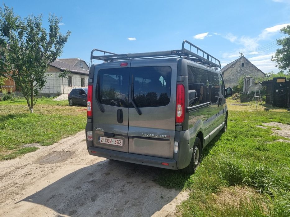 Багажник опель віваро