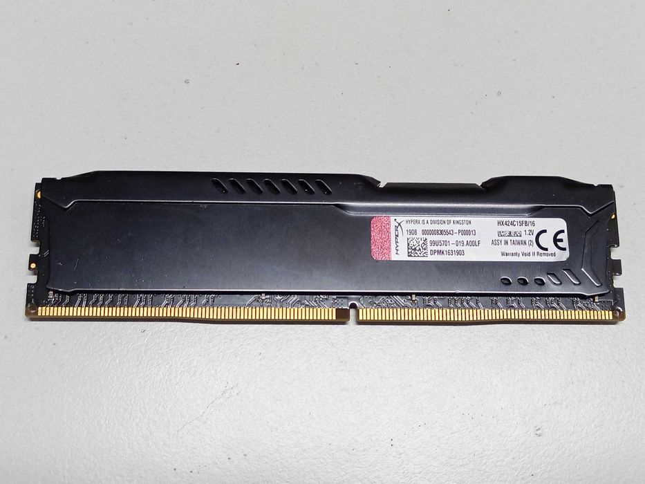 16Gb 2400MHz DDR4 Kingston PC4 . Для компьютера