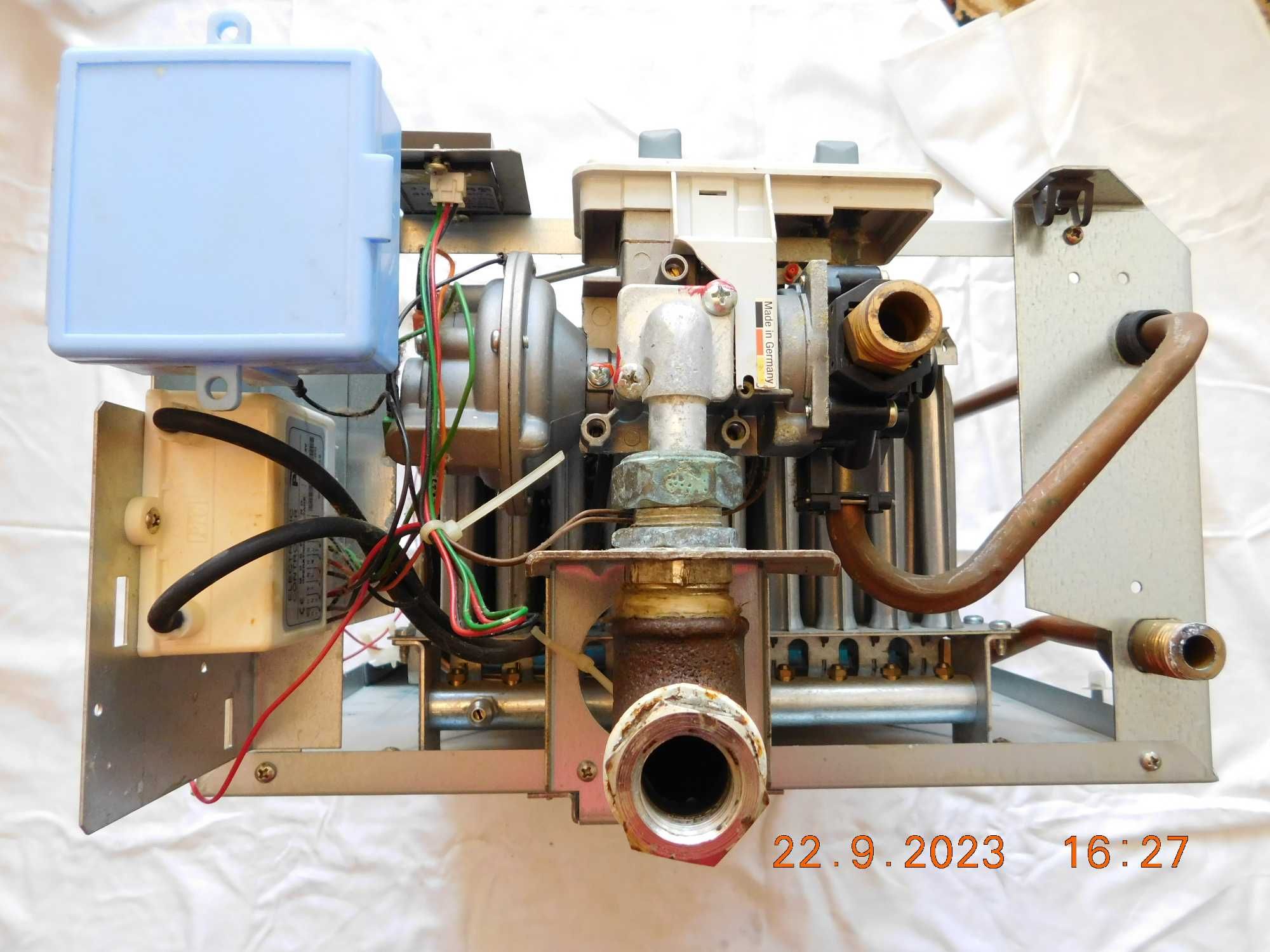Piecyk gazowy TERMET GE 19-02 TERMAQ ELECTR. na gaz ziemny.