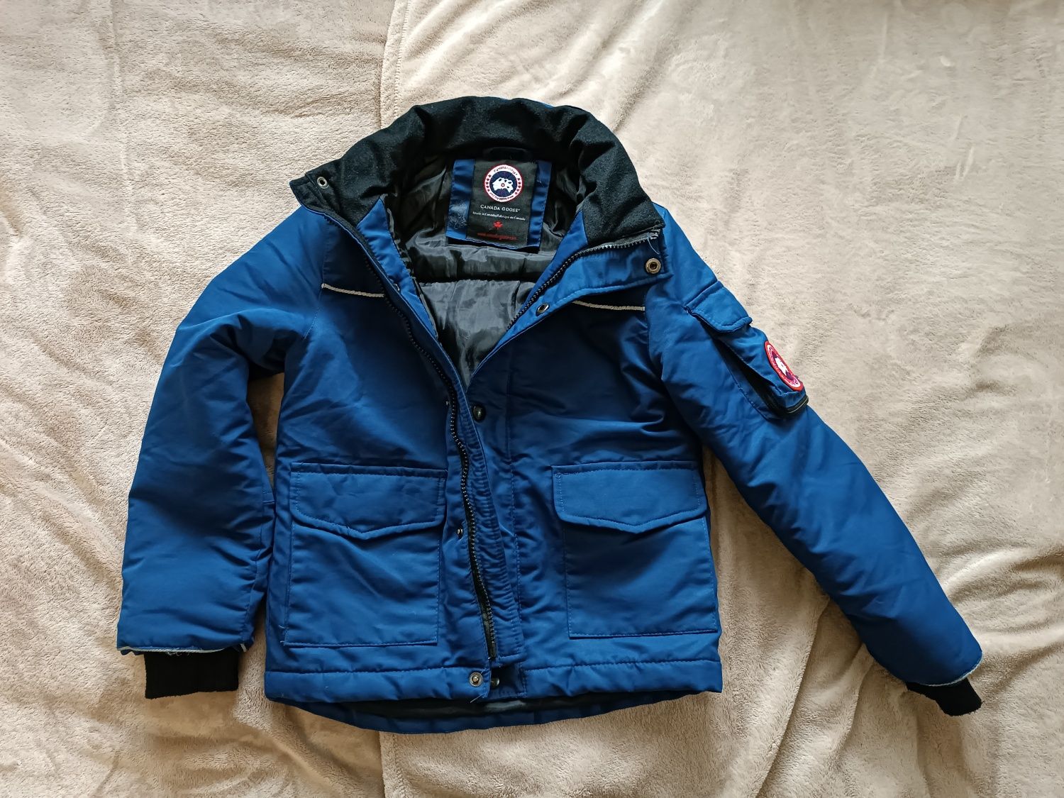 Kurtka chłopięca canada goose 5 - 6 lat