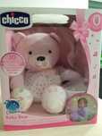 Chicco, First Dreams, miś z projektorem, różowy