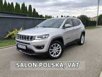 Jeep Compass 150 KM SALON POLSKA NAVI FULL LED 100% Bezwypadkowy Faktura VAT_marża