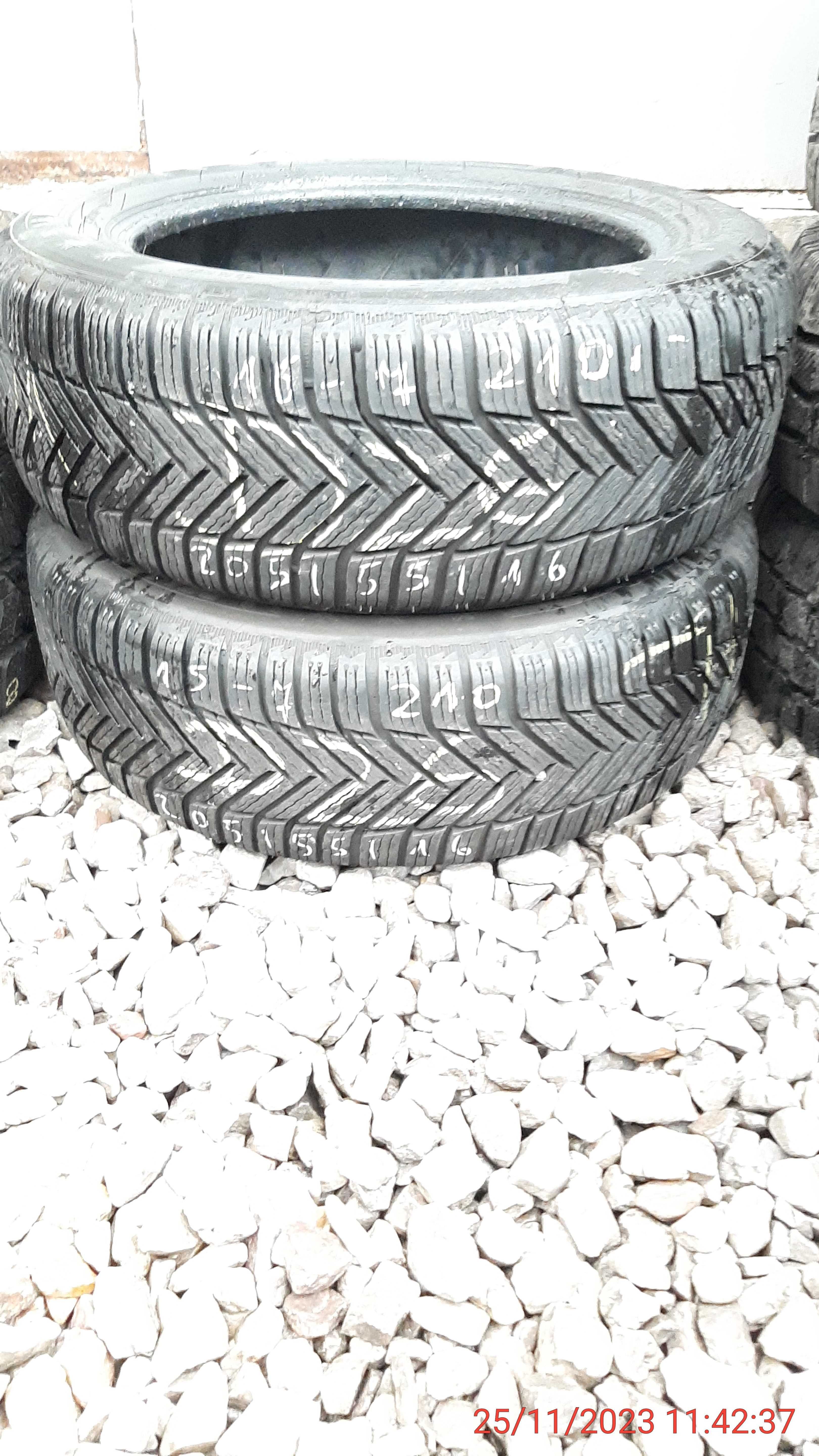 D26 205/55/16 Michelin Alpin 5 DT.2szt