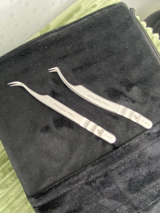 пінцети для нарощення вій