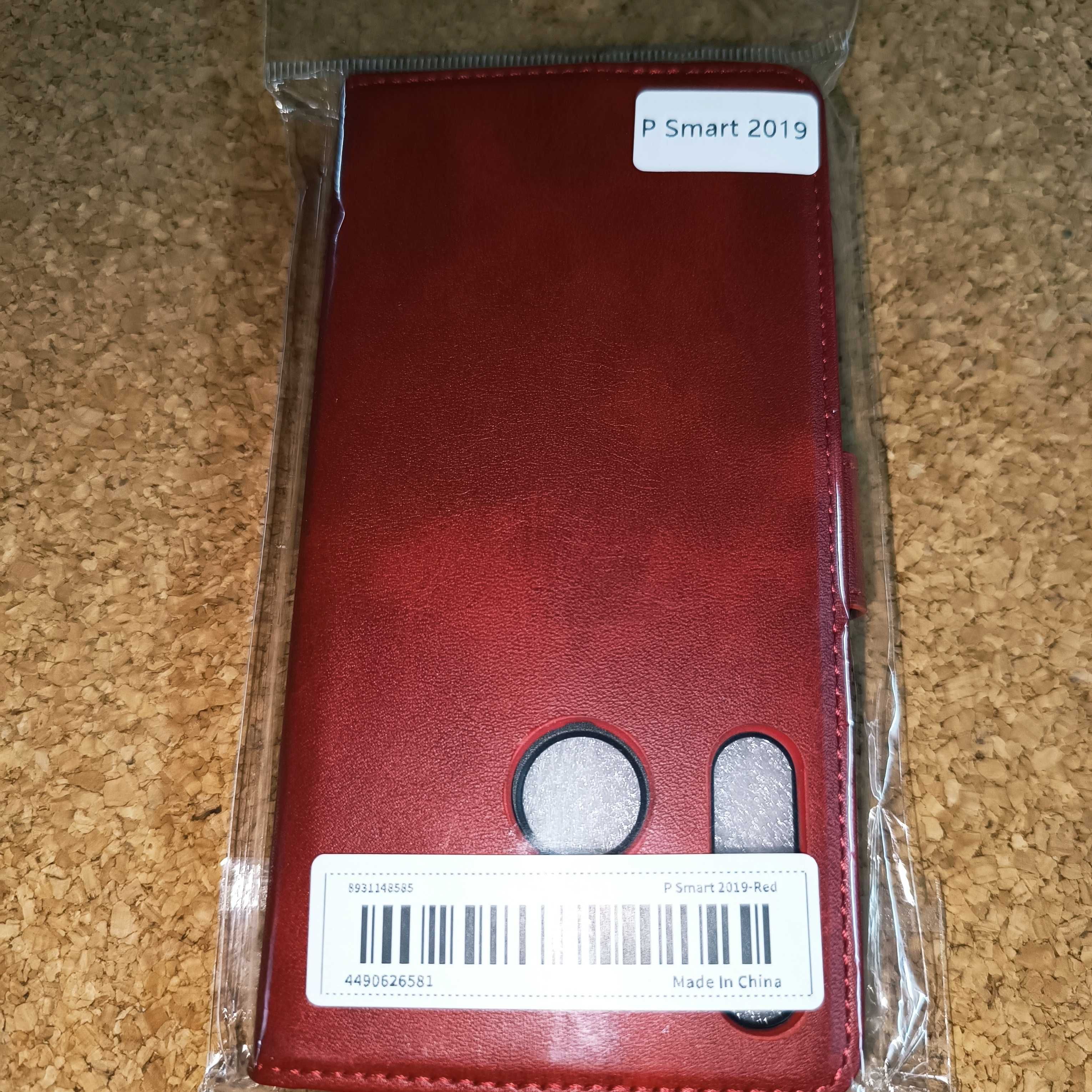 Capa com Tampa Flip e Suporte para Cartão Huawei P Smart 2019 Carteira