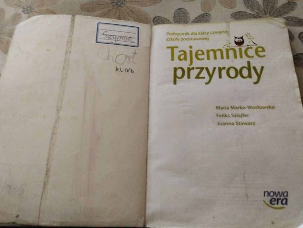 Tajemnice przyrody klasa 4 nowa era