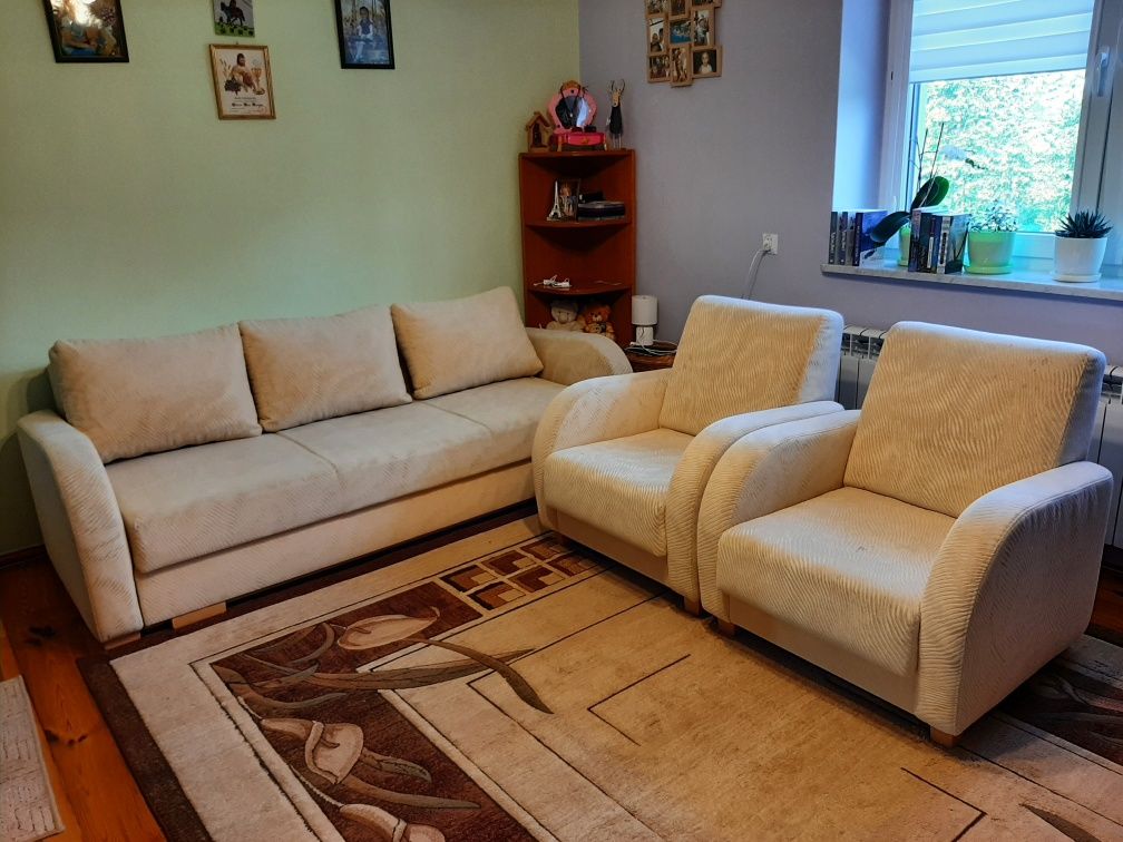 Kanapa sofa komplet wypoczynkowy