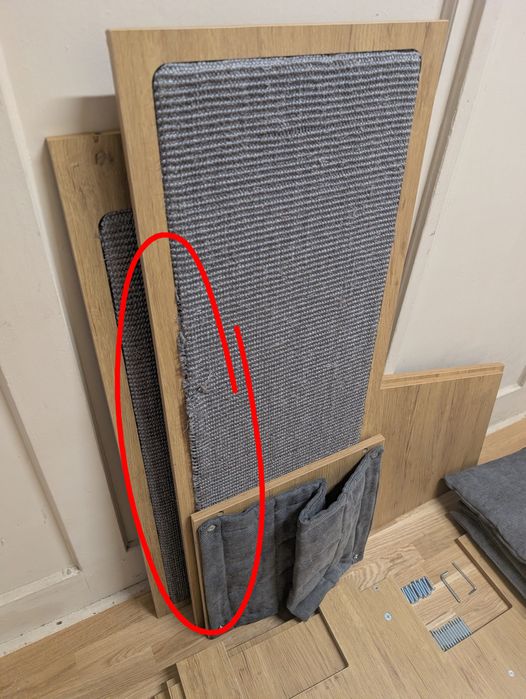 Trixie Drapak dla Kota Tower CityStyle Brązowy 105cm DUŻY USZKODZONY