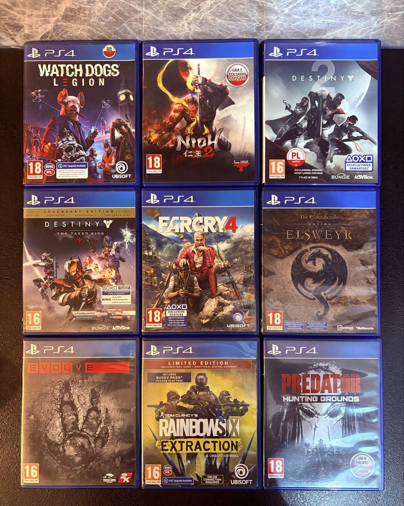 Zestaw Gier PS4 PlayStation 4