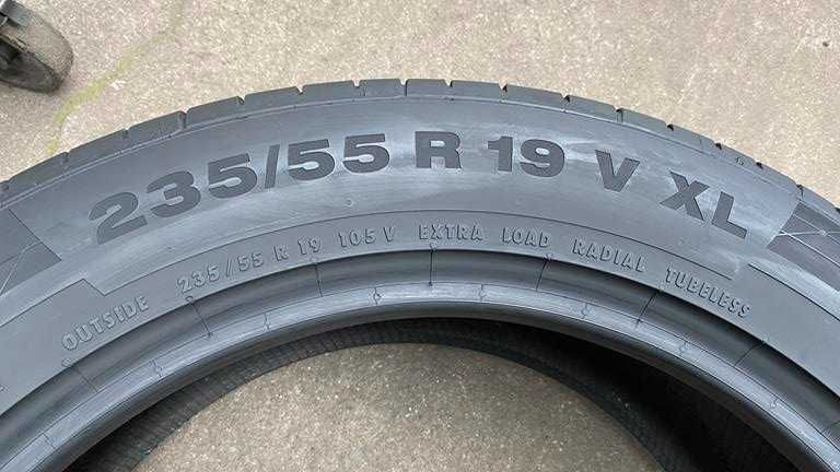 oL.8396 Opony 235/55R19 Continental SportContact 5 2szt RUDA ŚLĄSKA