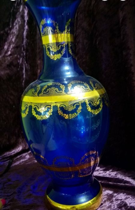 Ваза стекло влюбленная пара