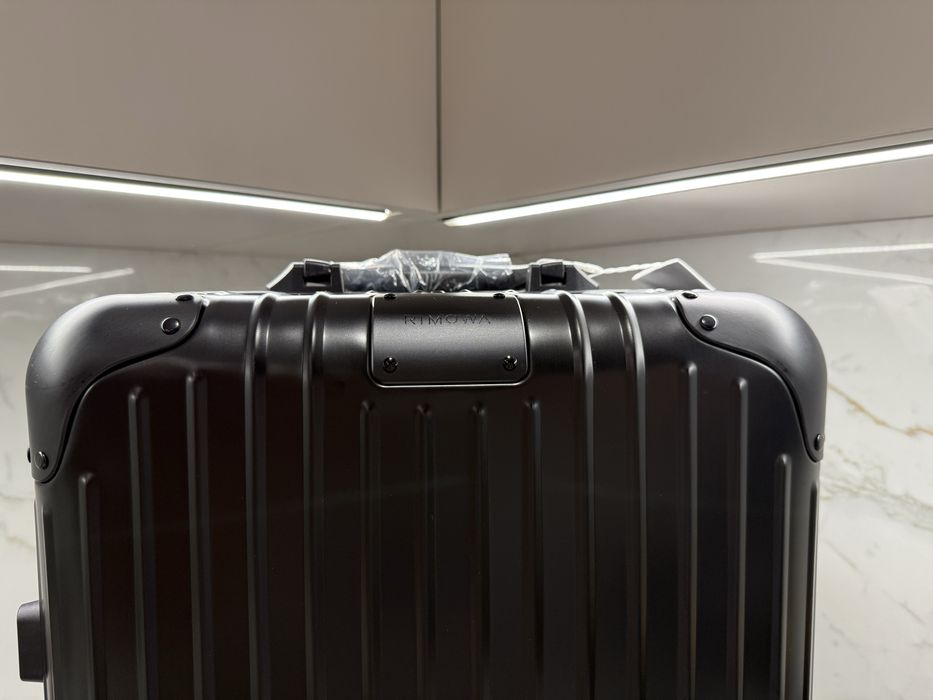 *Акція!Rimowa  валіза 100% алюміній/чемодан/ручная кладь цвет черный