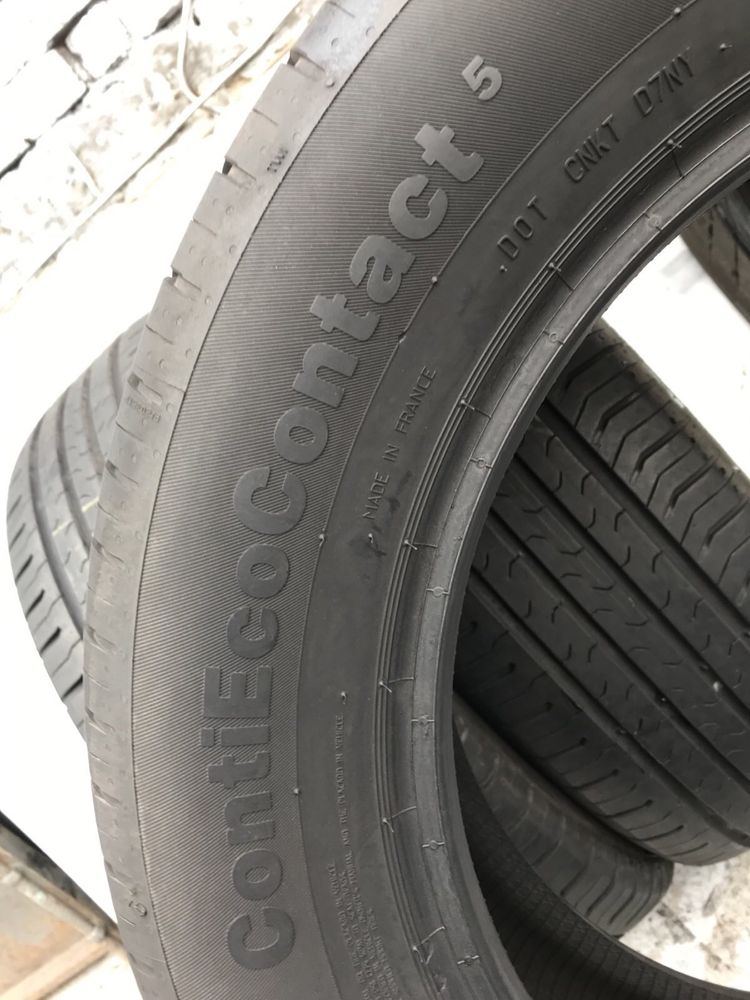 Шины Continental Eco5 215/60r17 Комплект Лето Б/у Склад Оригинал