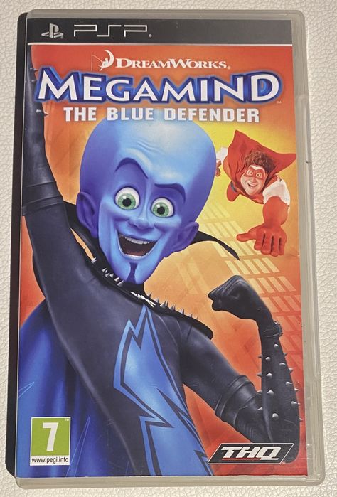 Jogo PSP “Megamind, the blue defender”