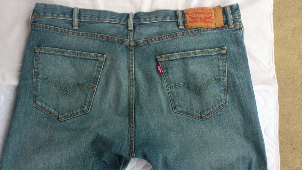 Джинсы Levi*Strauss 501.Меxico2018.W38L32.Полупояс-50,Длина-111 см,б/у