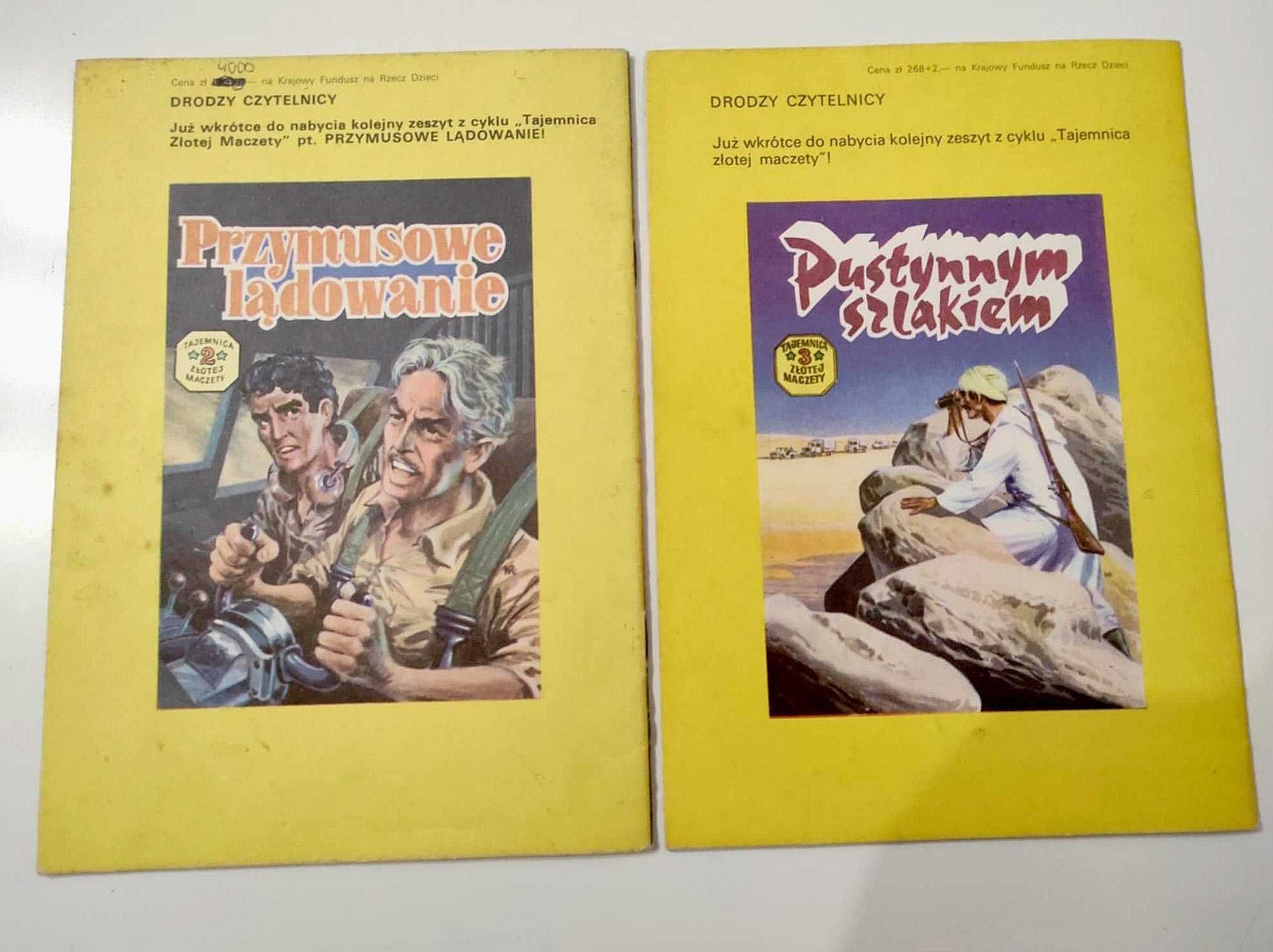 KOMIKSY PRL - "Tajemnice złotej maczety" cz. 1 i 2