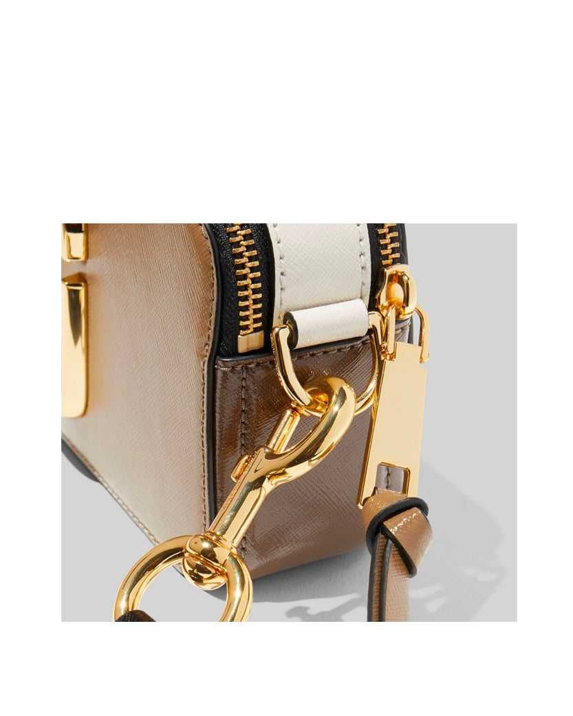 Сумка Marc Jacobs The Snapshot Logo Strap French Grey Multi