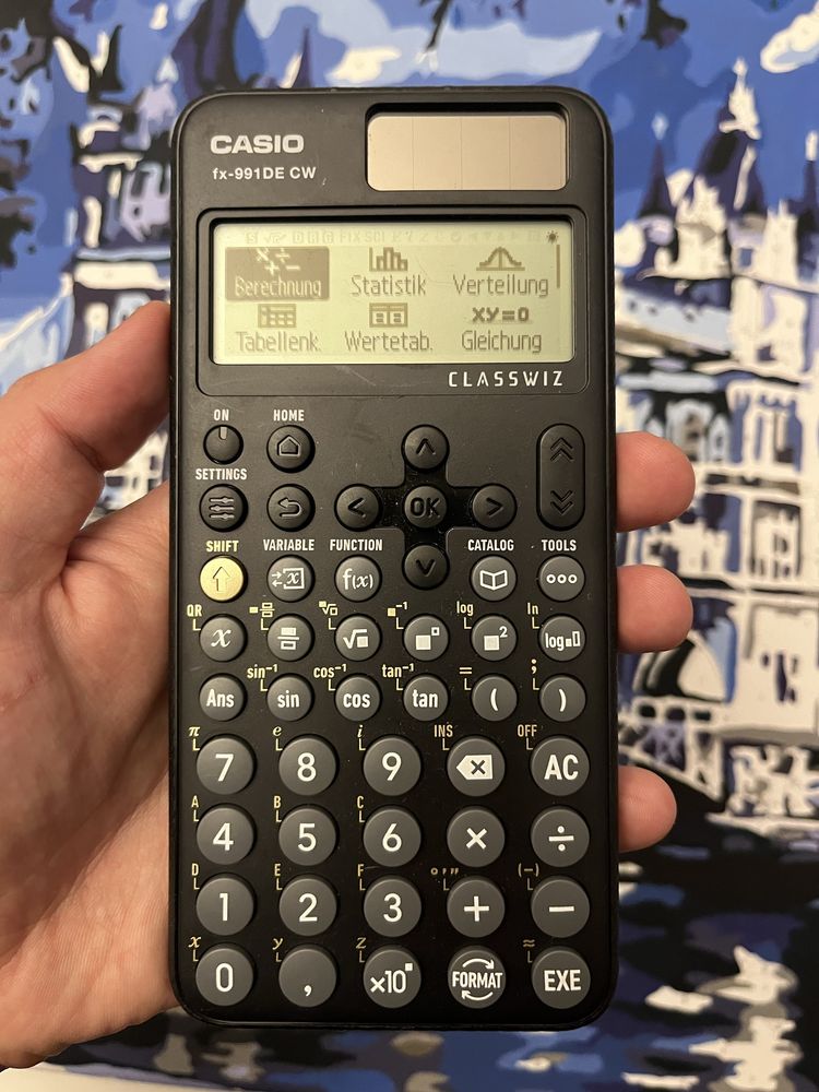 Kalkulator Casio FX-991DE CW niemiecki