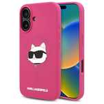 Karl Lagerfeld KLHMP16SSCHPPLF iPhone 16 6.1" fuksja/fuschia hardcase