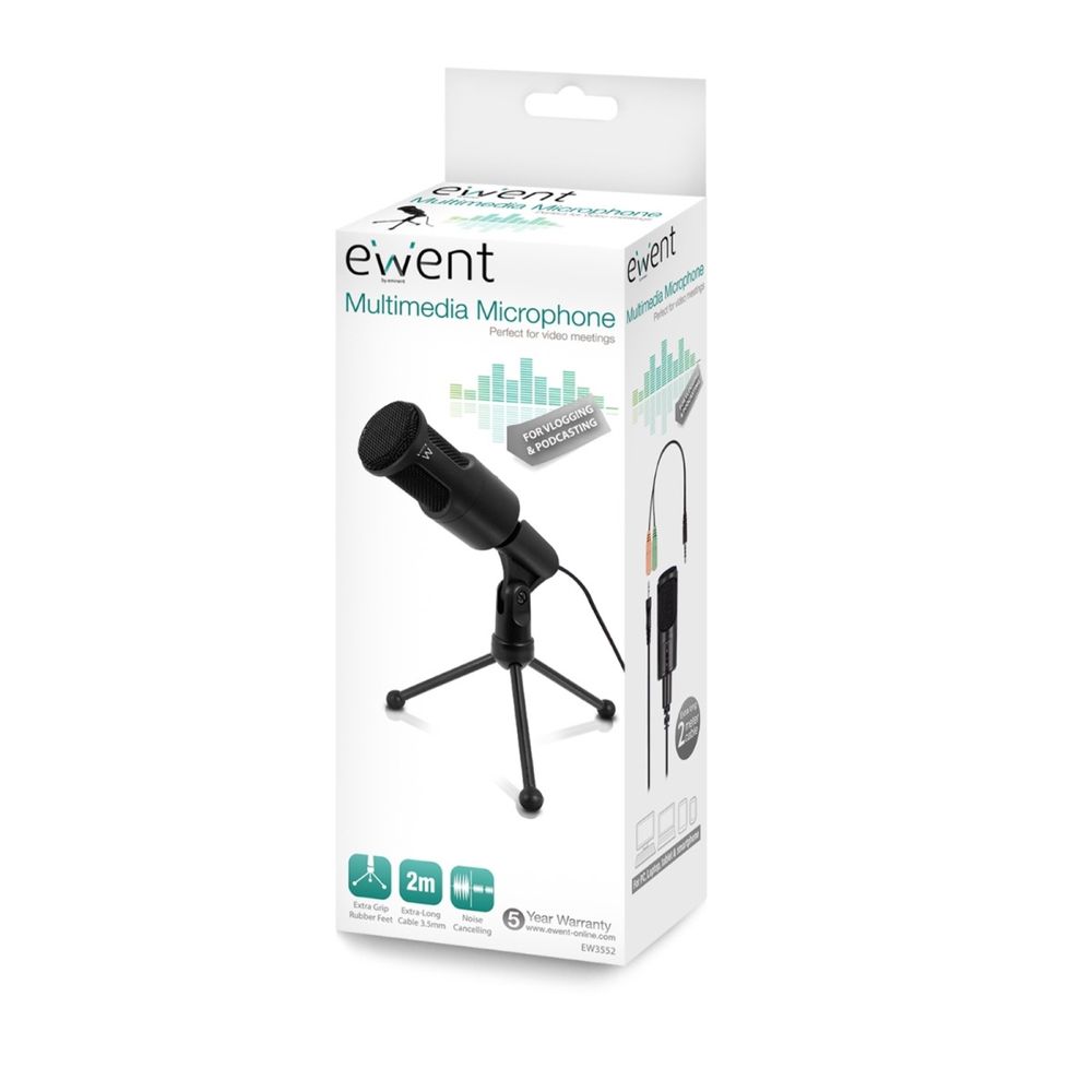 Microfone Ewent EW3552 Noise Cancelling - Novo