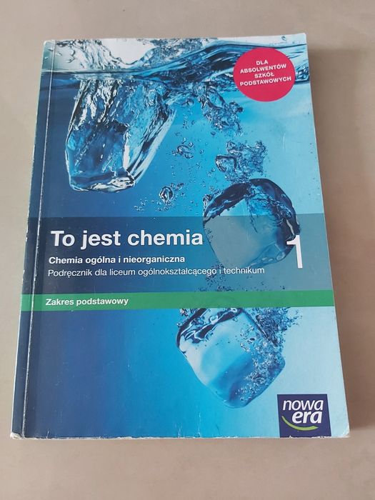To jest chemia podrecznik do chemii klasa 1 zakres podstawowy