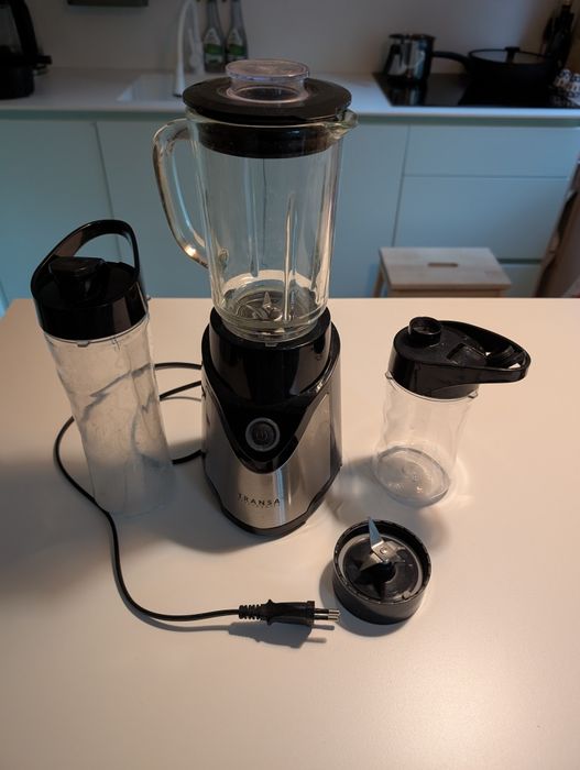 Blender kielichowy 600 ml + dwa bidony
