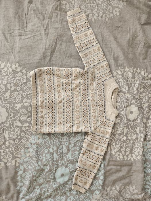 Sweterek świąteczny H&M 92