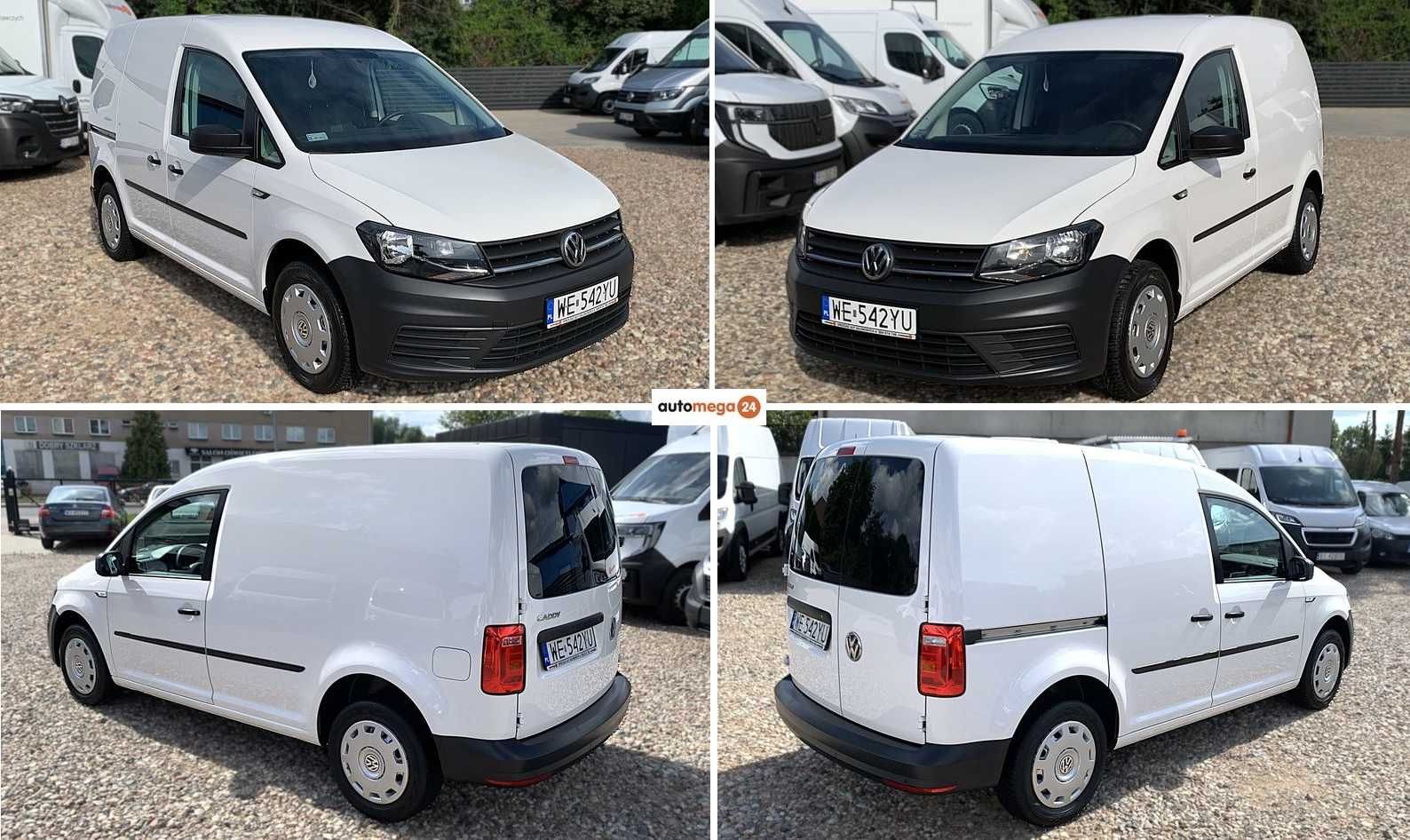 VW Caddy 2.0 TDI 102KM Salon PL Jeden Właściciel Serwis ASO Jak Nowy!