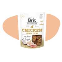 Brit Meaty Jerky Chicken Meaty Coins Kurczak 80g Krążki z kurczaka