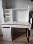 Biurko z nadstawką Ikea Micke