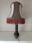 Lampa antyk z abażurem