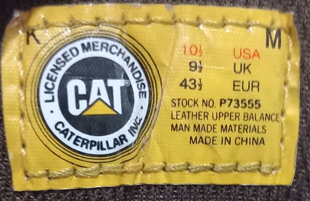 Продам чоловічі оригінальні нат шкіра термочеревики CATERPILLAR