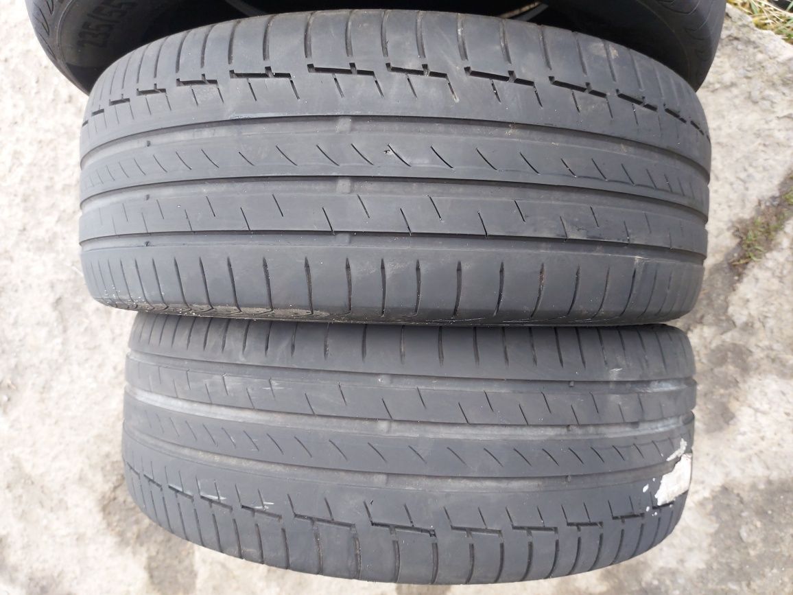 235/55 R18 100V Continental комплект літніх шин 4шт 19року