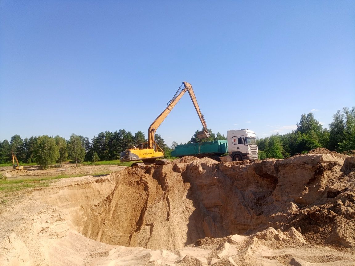 Ziemia ogrodowa czarnoziem żwir piasek kruszywa