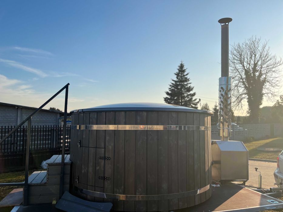 Mobilna Balia Jacuzzi Ruska Balia na Wynajem Hydromasaż Aeromasaż