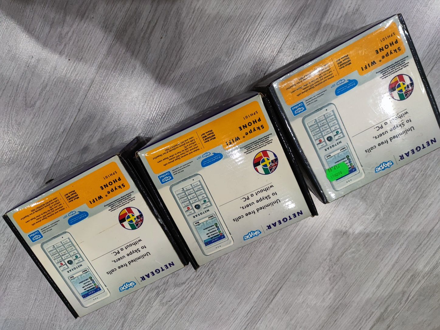 Telefon WiFi Netgear SPH101 Skype 5 sztuk