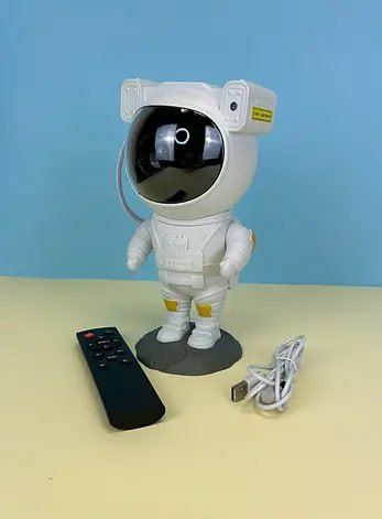 Великий космонавт, дитячий нічник-проектор+пульт, астронавт з таймером
