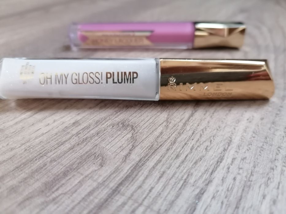 Rimmel i Max Factor błyszczyki zestaw jesieniary