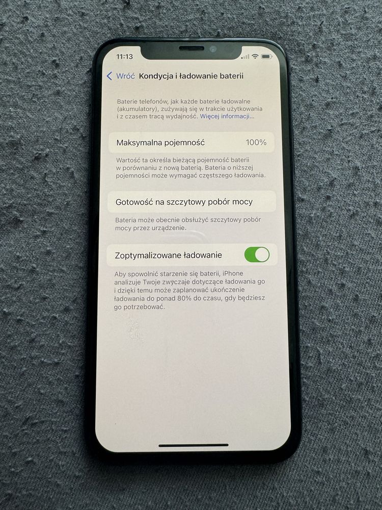 Iphone XS 64gb Space gray 100% konsycji zestaw