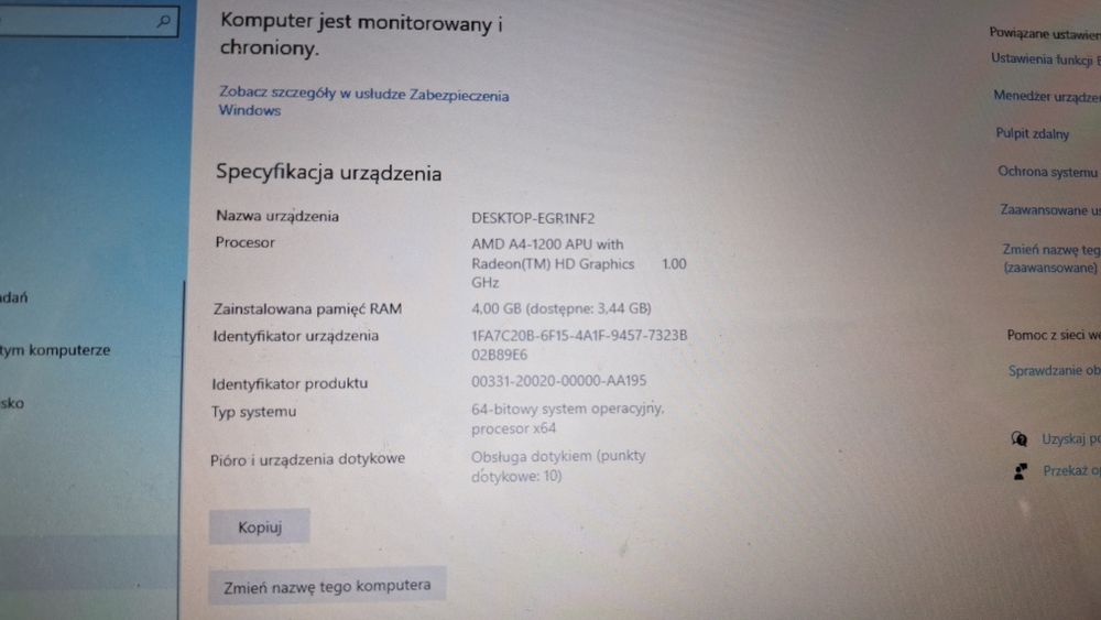 Laptop Asus x102b dotykowy