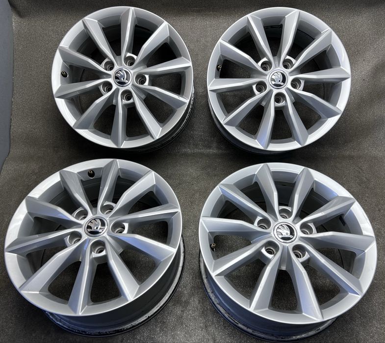 Диски R16 5 112 et46 J6.5 Оригінал Skoda Octavia a7 a5 шкода