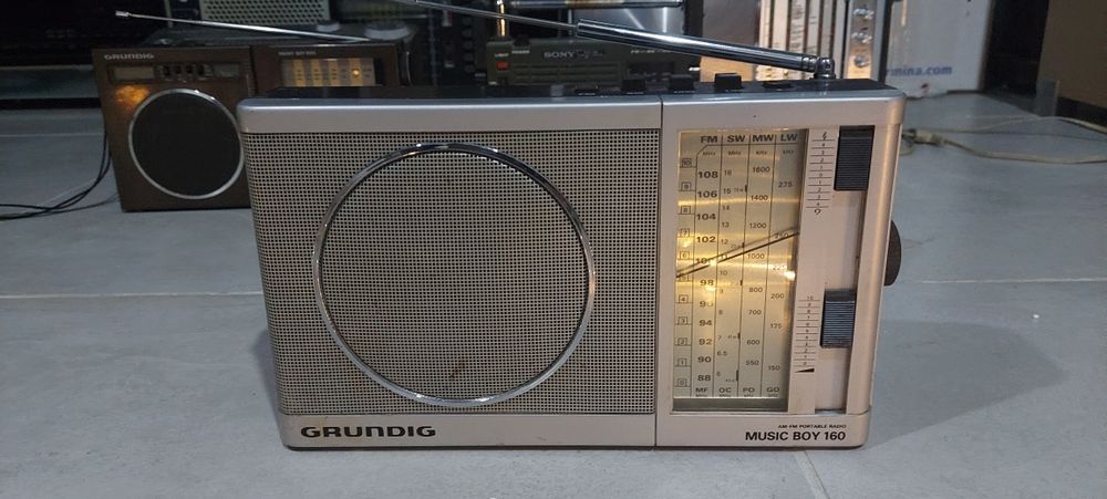 Grundig Yacht Boy, Music Boy .Sony.Panasonic