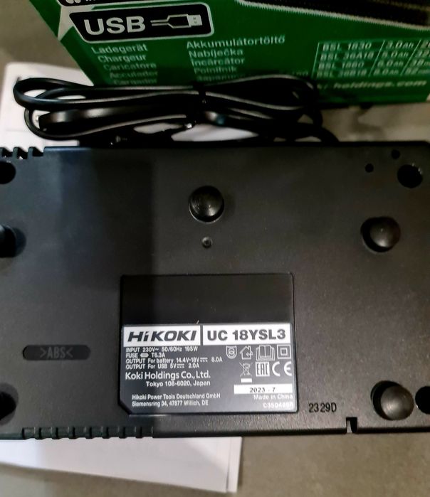 Нова Швидка Зарядка HIKOKI 220v