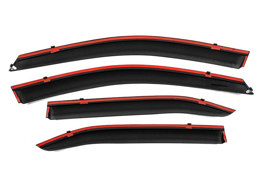 Toyota Camry 2006-2011 рр. Вітровики з хромом Niken Luxury (4 шт)