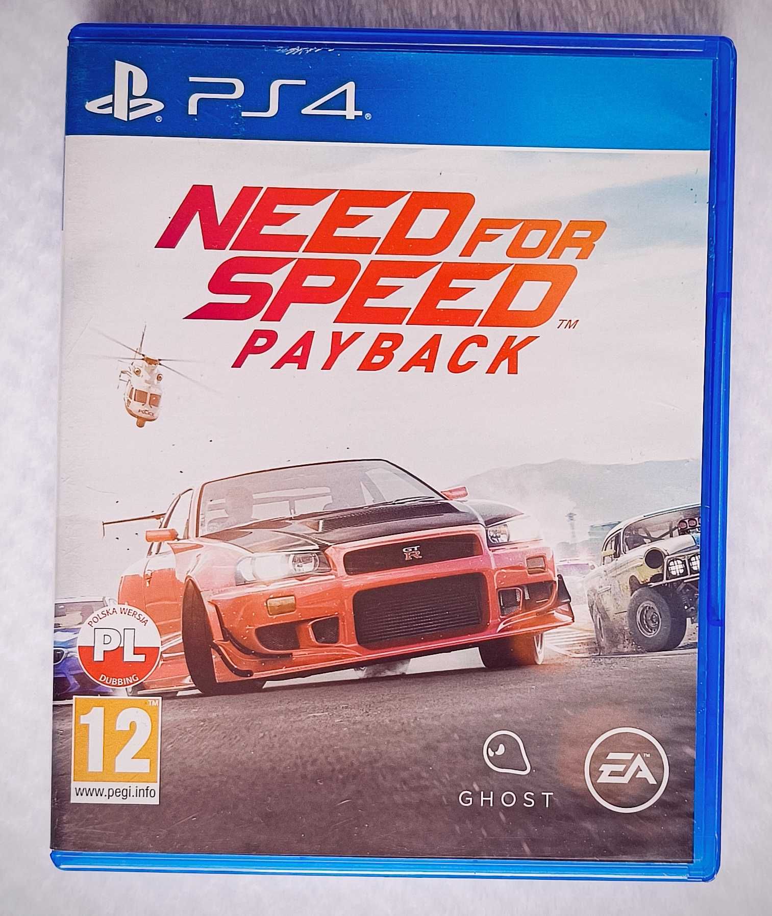 Need for Speed Payback PL Dubbing PS4