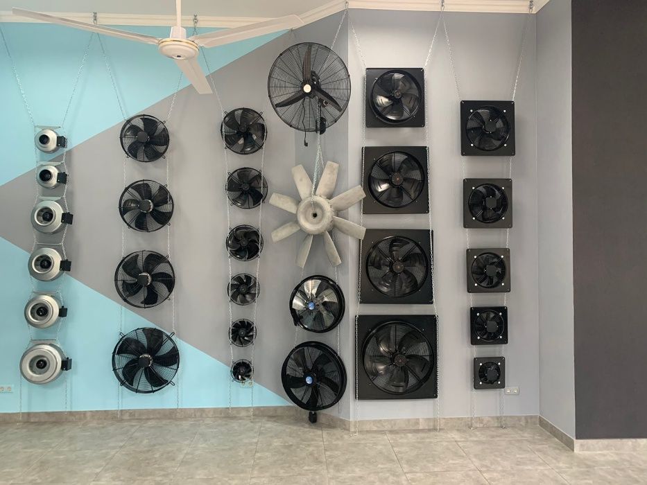 Вентилятор,Осевой,настенный,форточный 200,250,300,350,400,450,500,550.